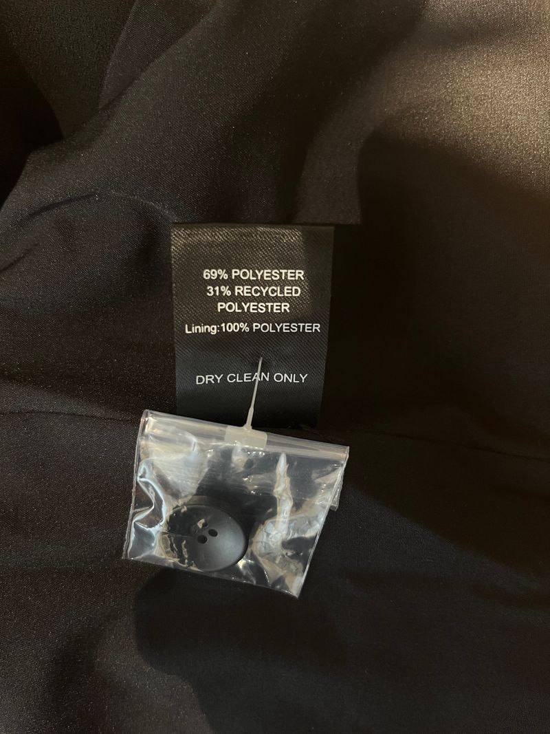 Black Single Breasted Blazer