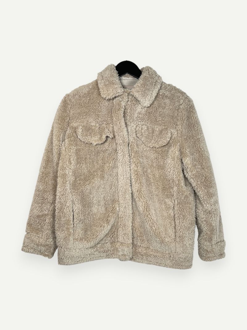 Colbie Jacket Beige Teddy