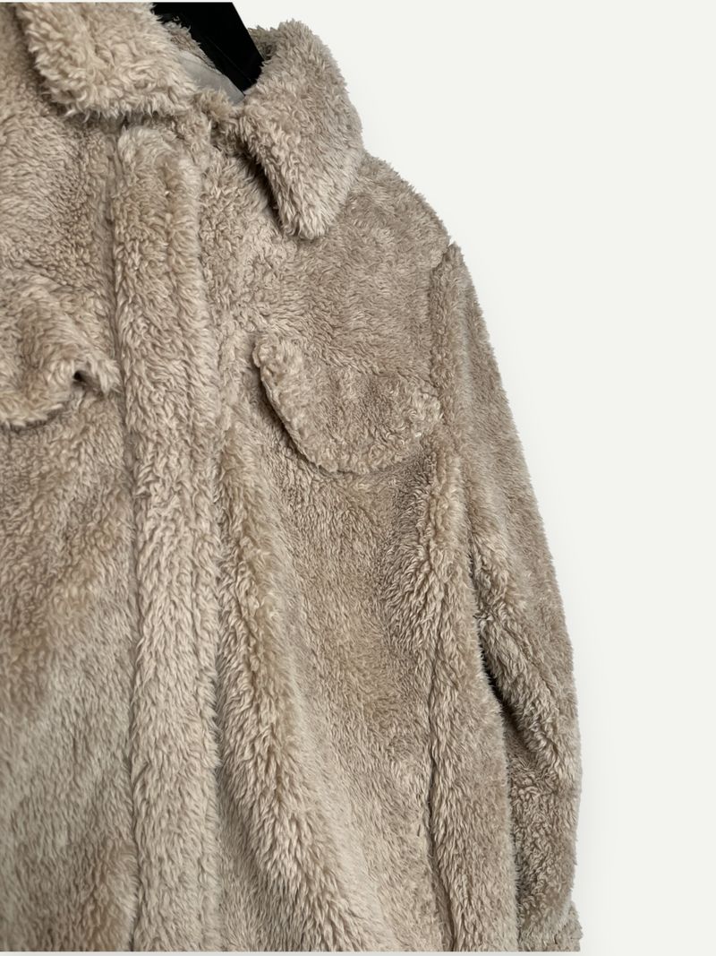 Colbie Jacket Beige Teddy