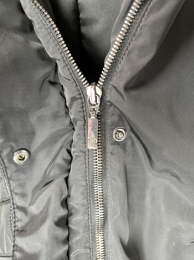 Black Belted Down Jacket