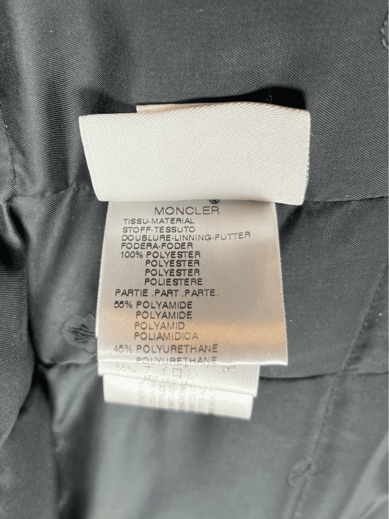 Black Belted Down Jacket