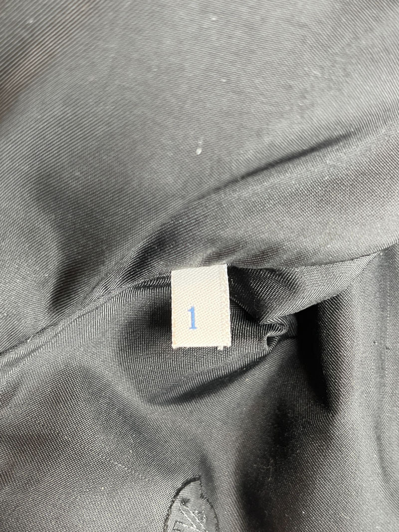 Black Belted Down Jacket