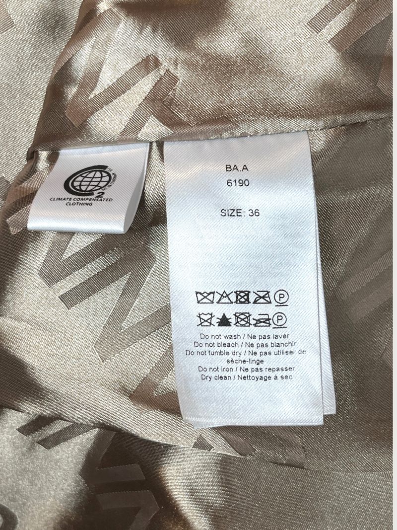 Leather Taupe Mini Dress