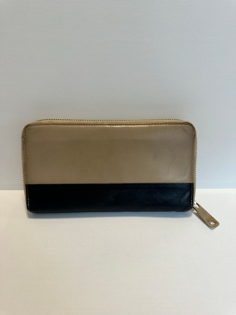 Bicolor Zip Wallet Wallet