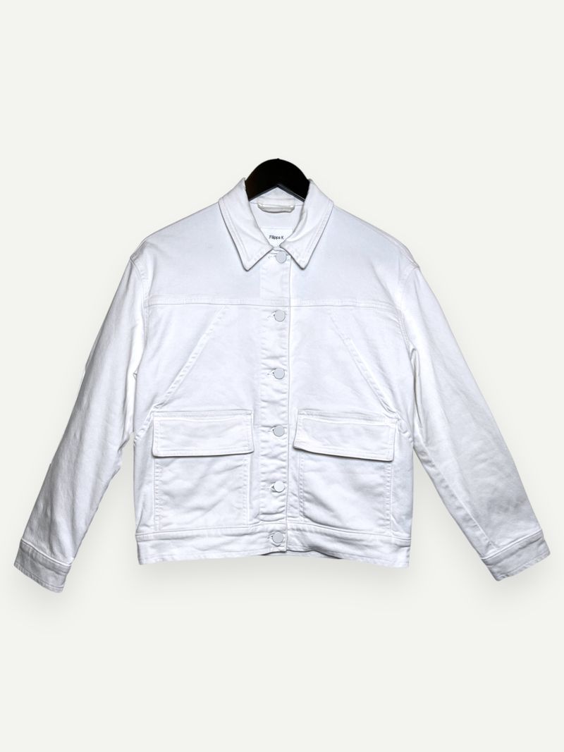 White Denim Jacket