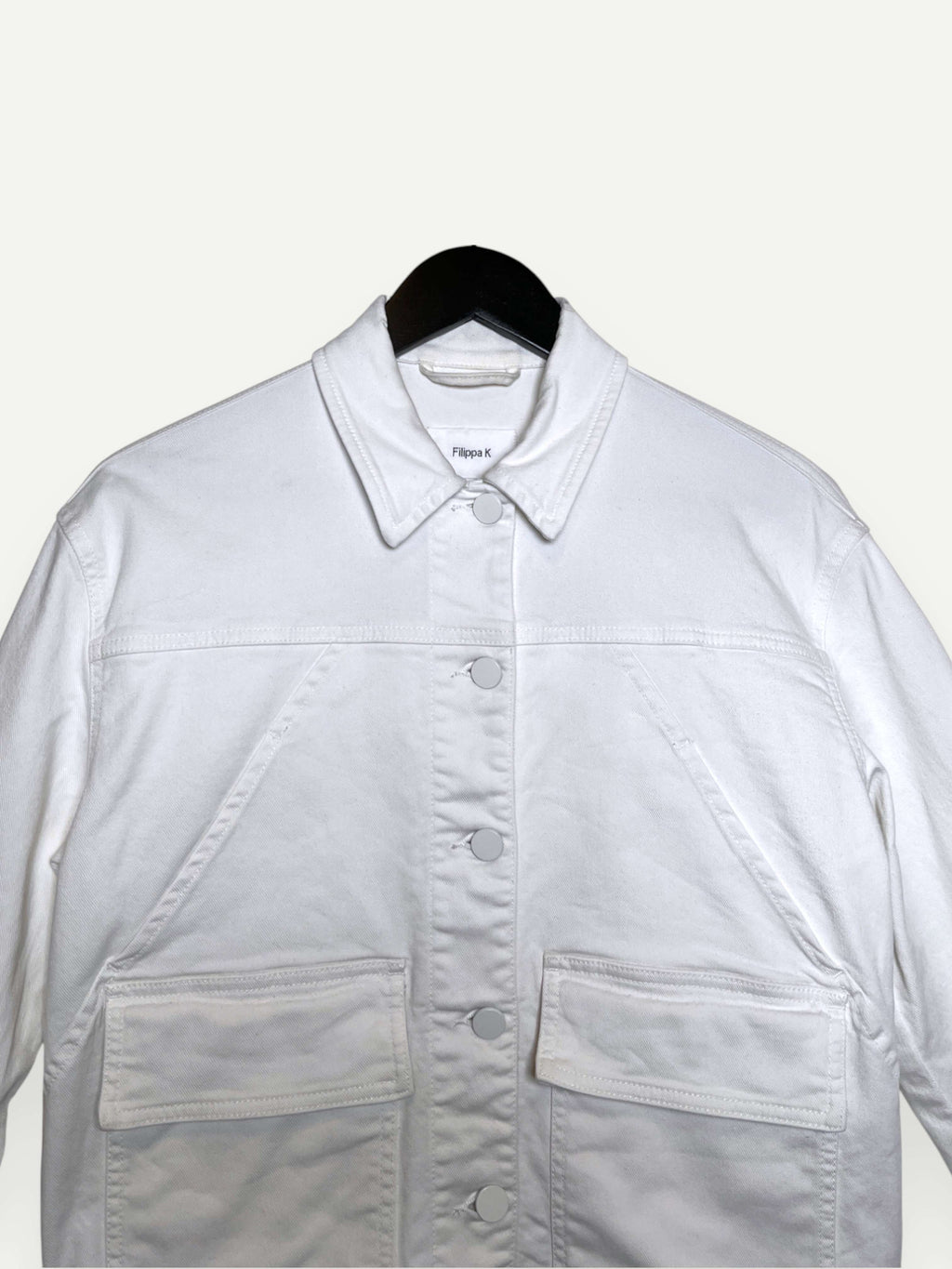 White Denim Jacket