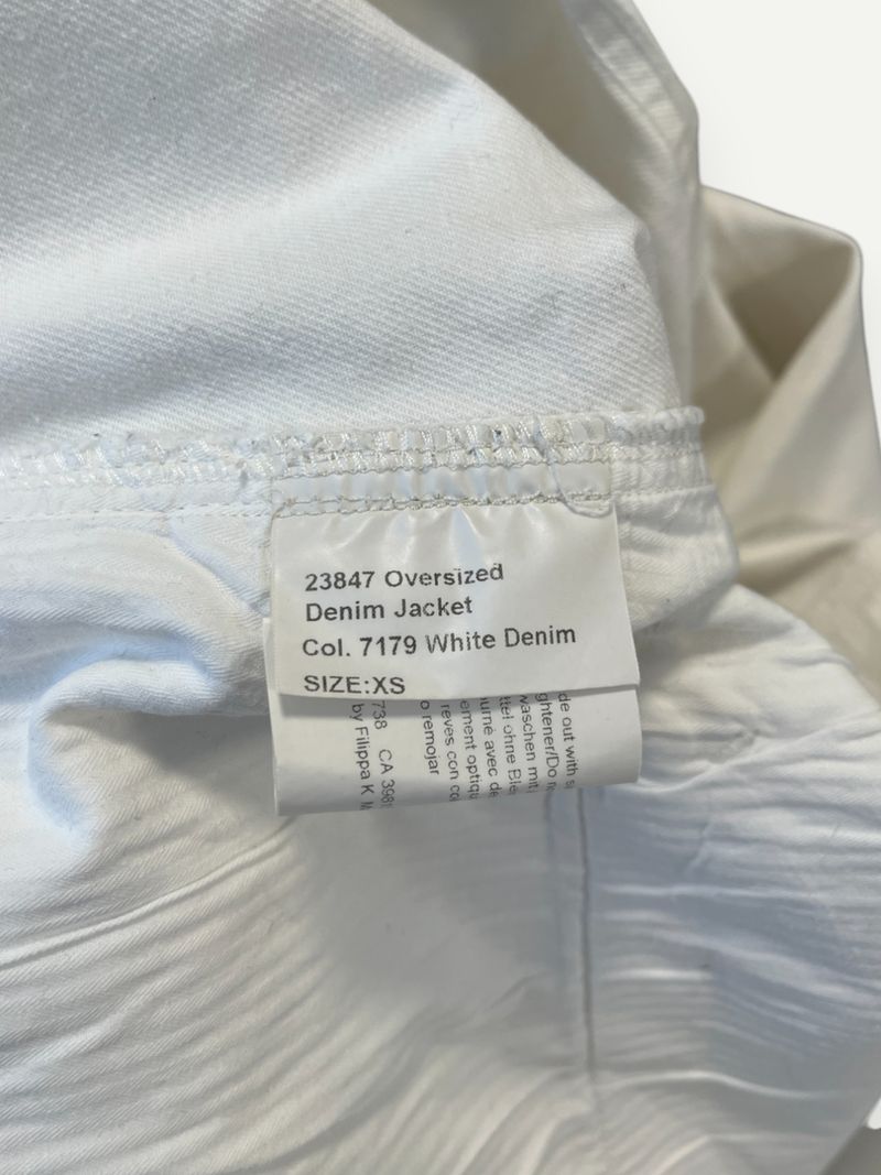White Denim Jacket