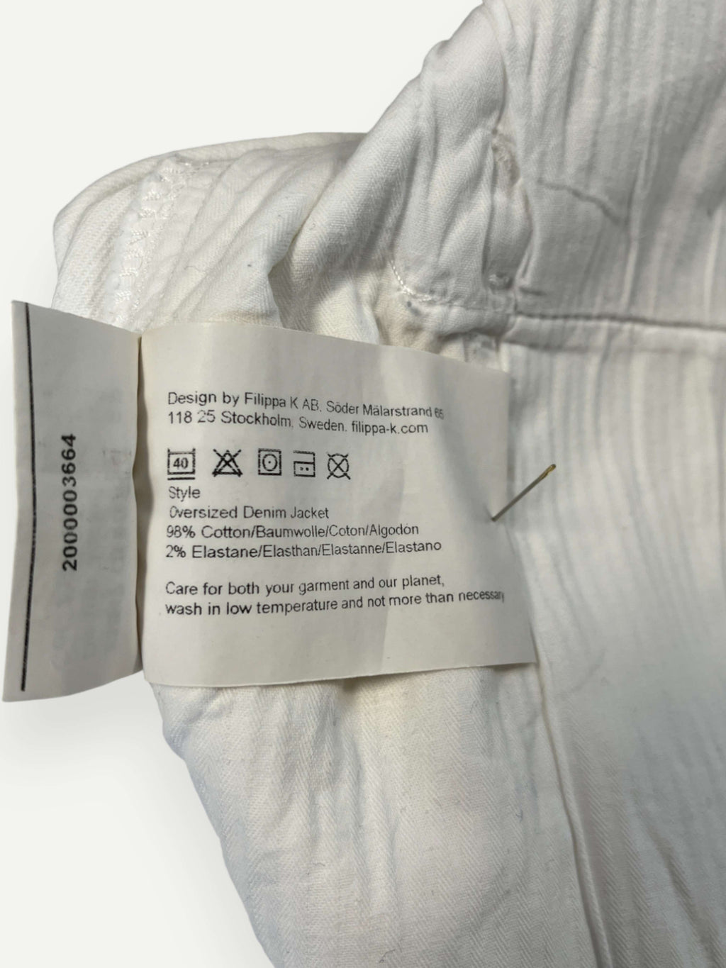White Denim Jacket
