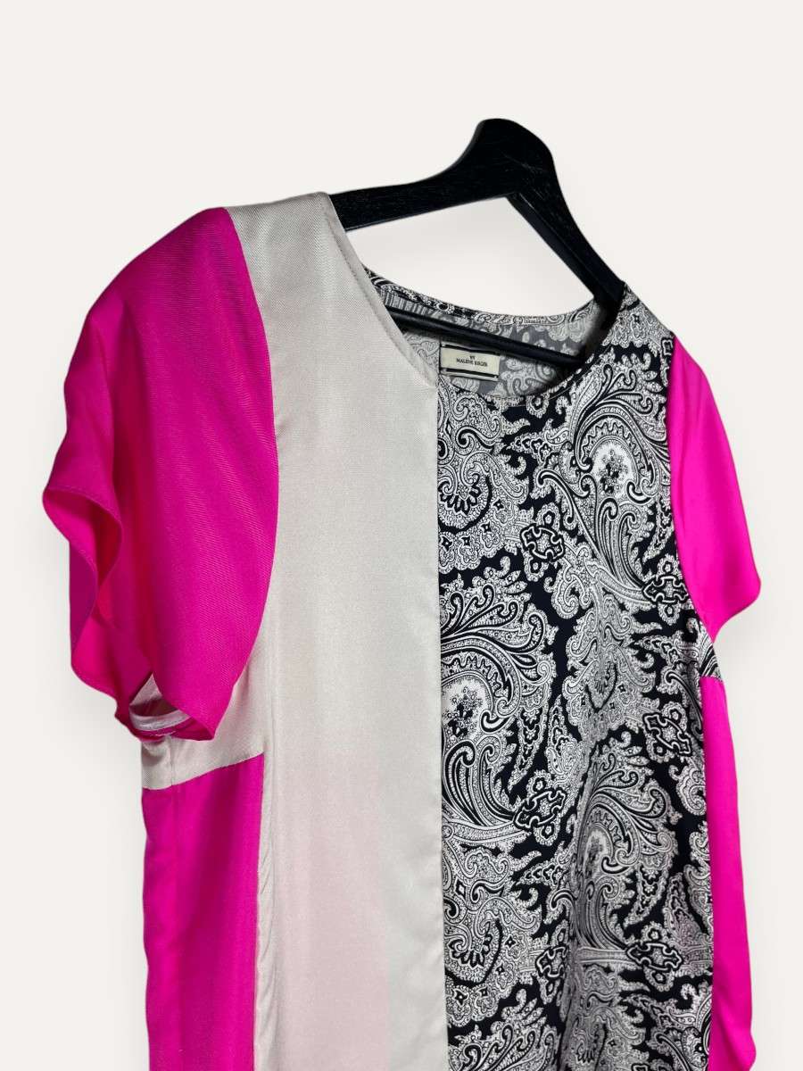 Multi-colored Short Sleeve Top