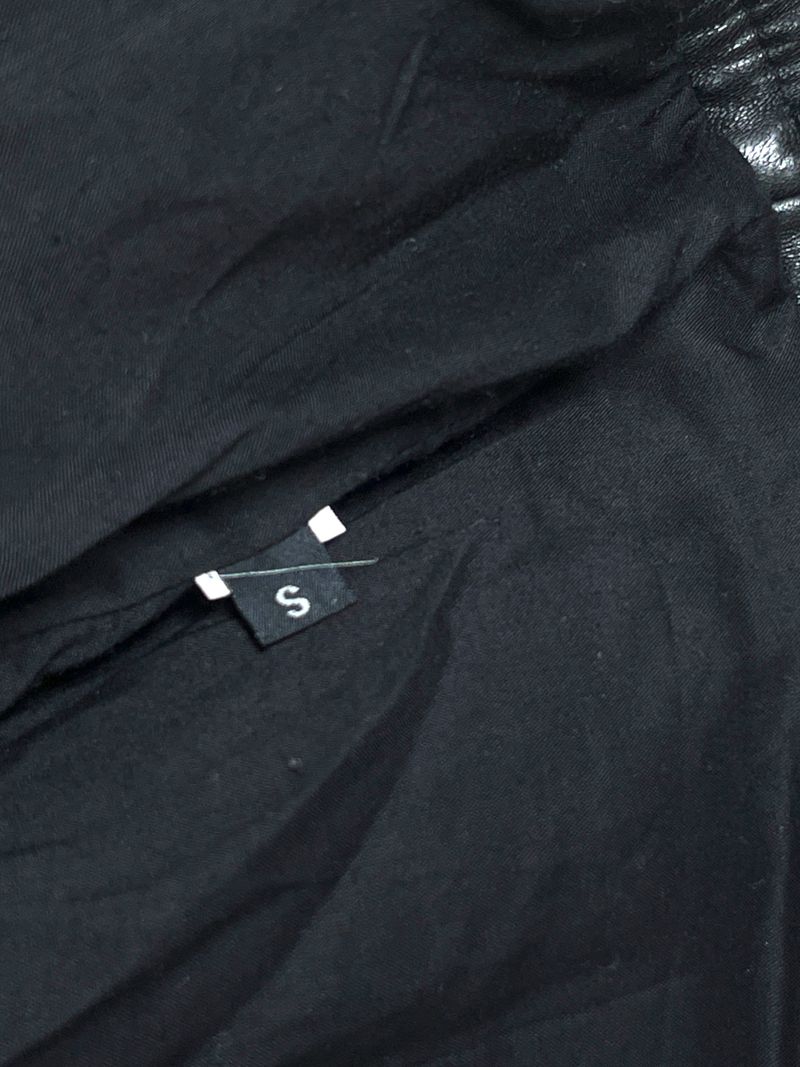 Sanok Black Studded Leather Jacket