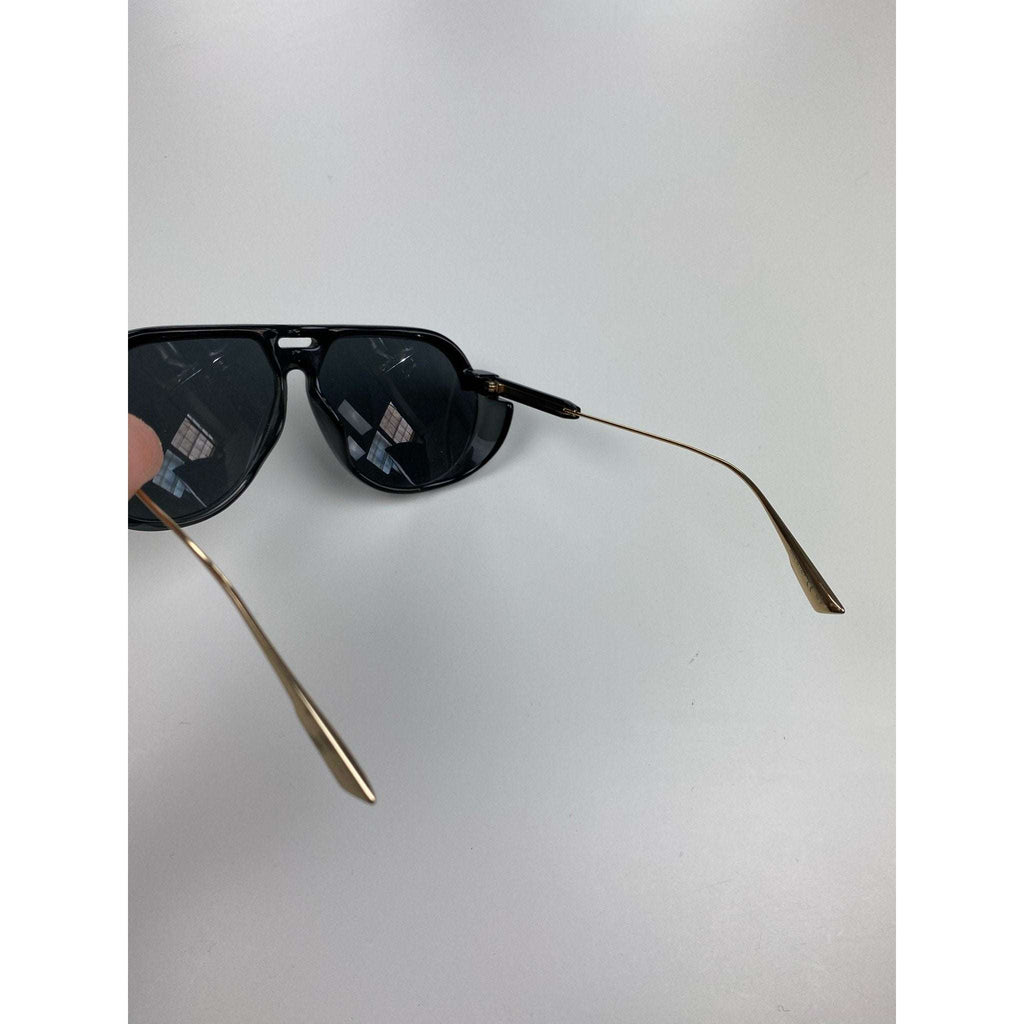 Black Aviator Sunglasses by Dior