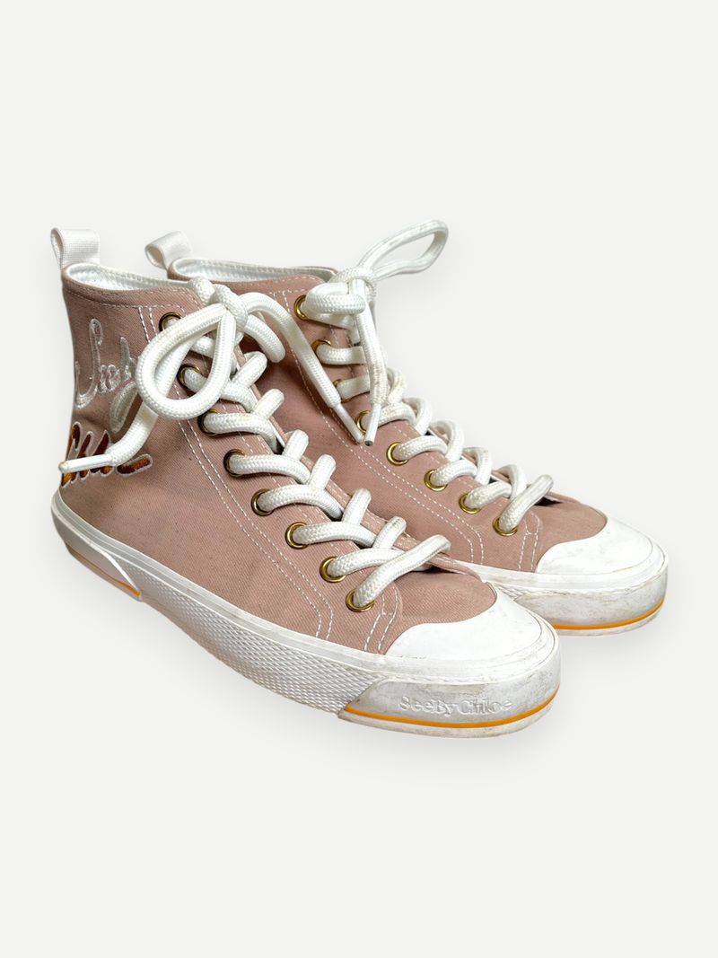 Noli High Canvas Sneaker Rosselina