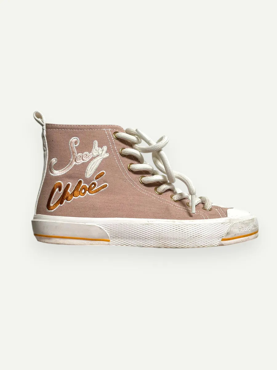 Noli High Canvas Sneaker Rosselina