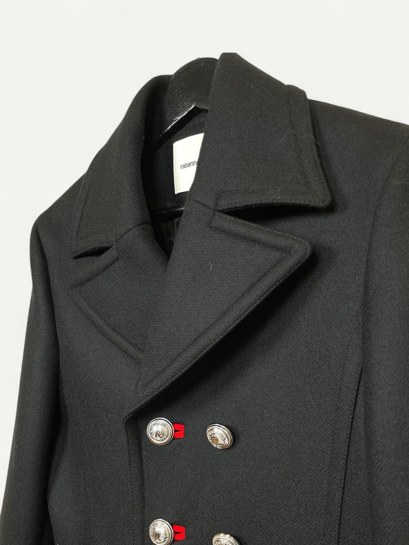 Dark Blue Peacoat by Rabanne x H&M
