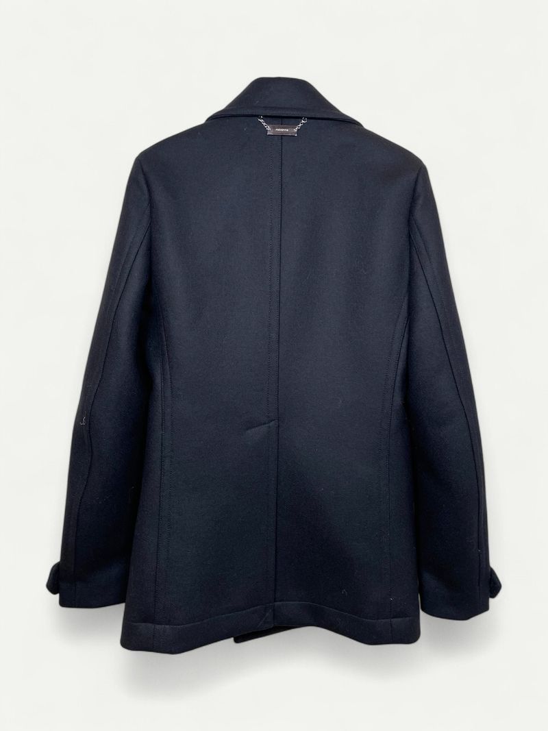 Dark Blue Peacoat by Rabanne x H&M