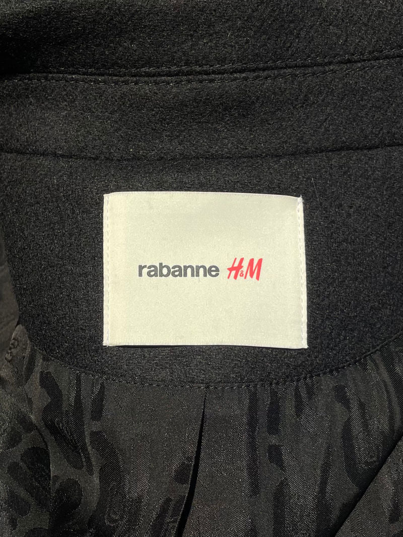 Dark Blue Peacoat by Rabanne x H&M