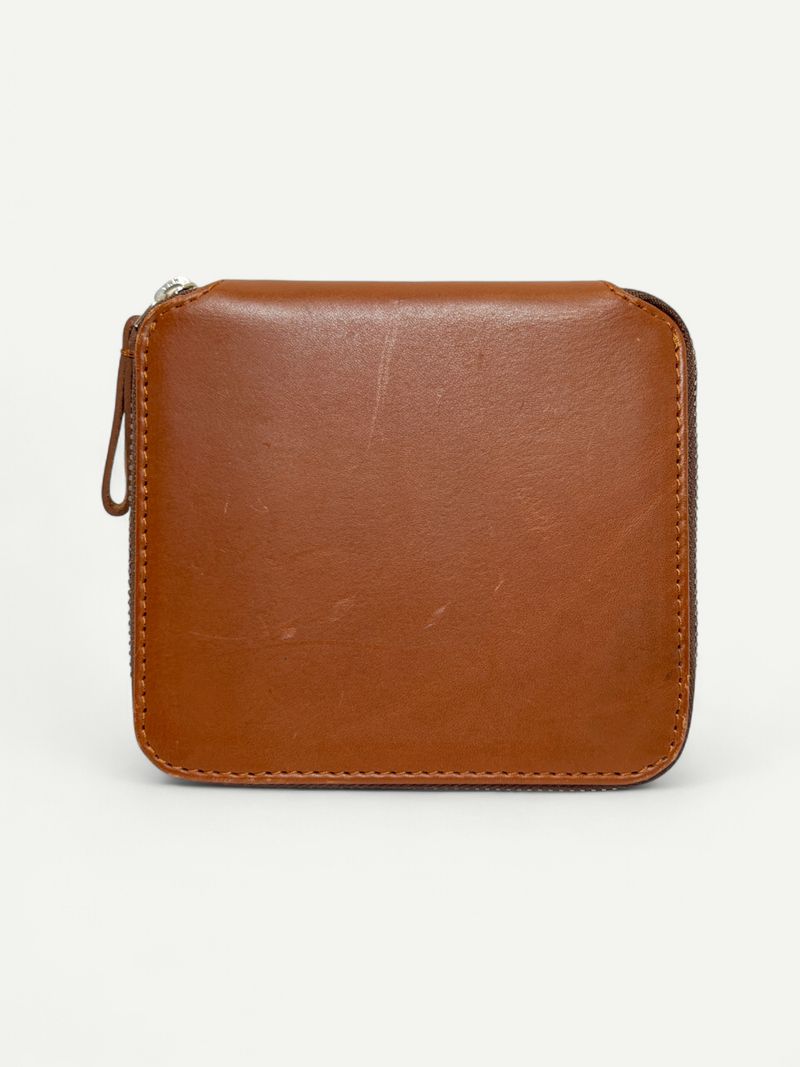 Brown Zip Wallet
