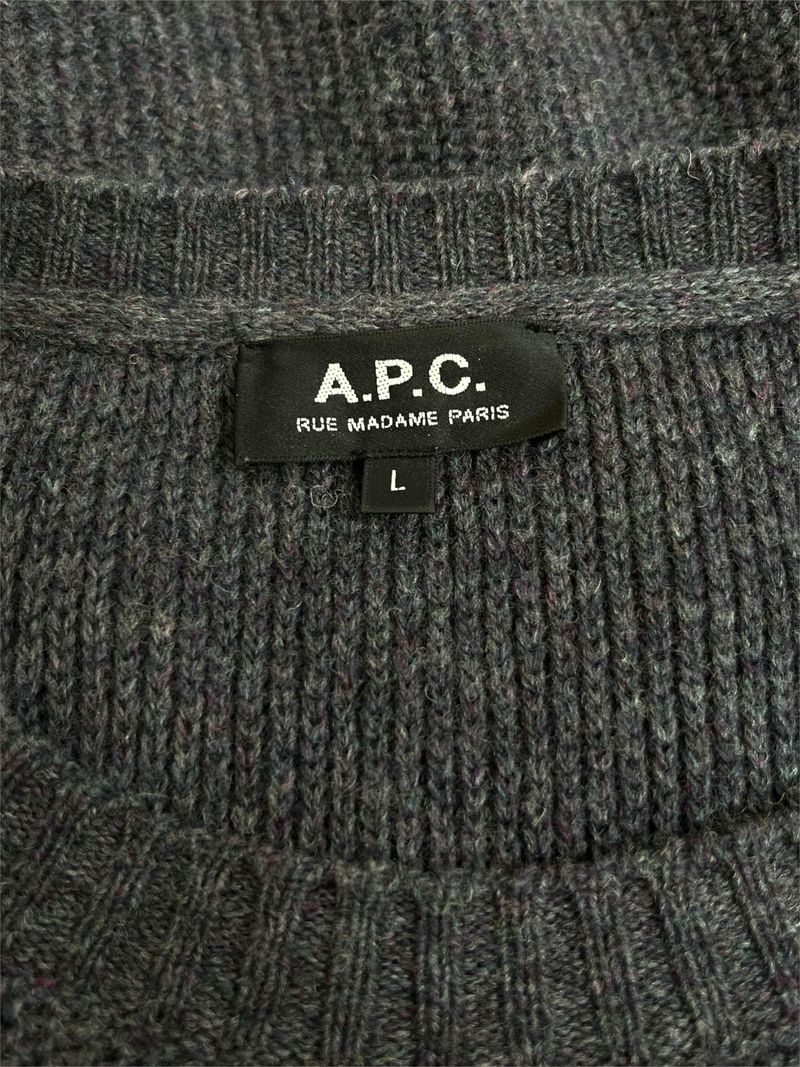 Dark Grey Wool Knit