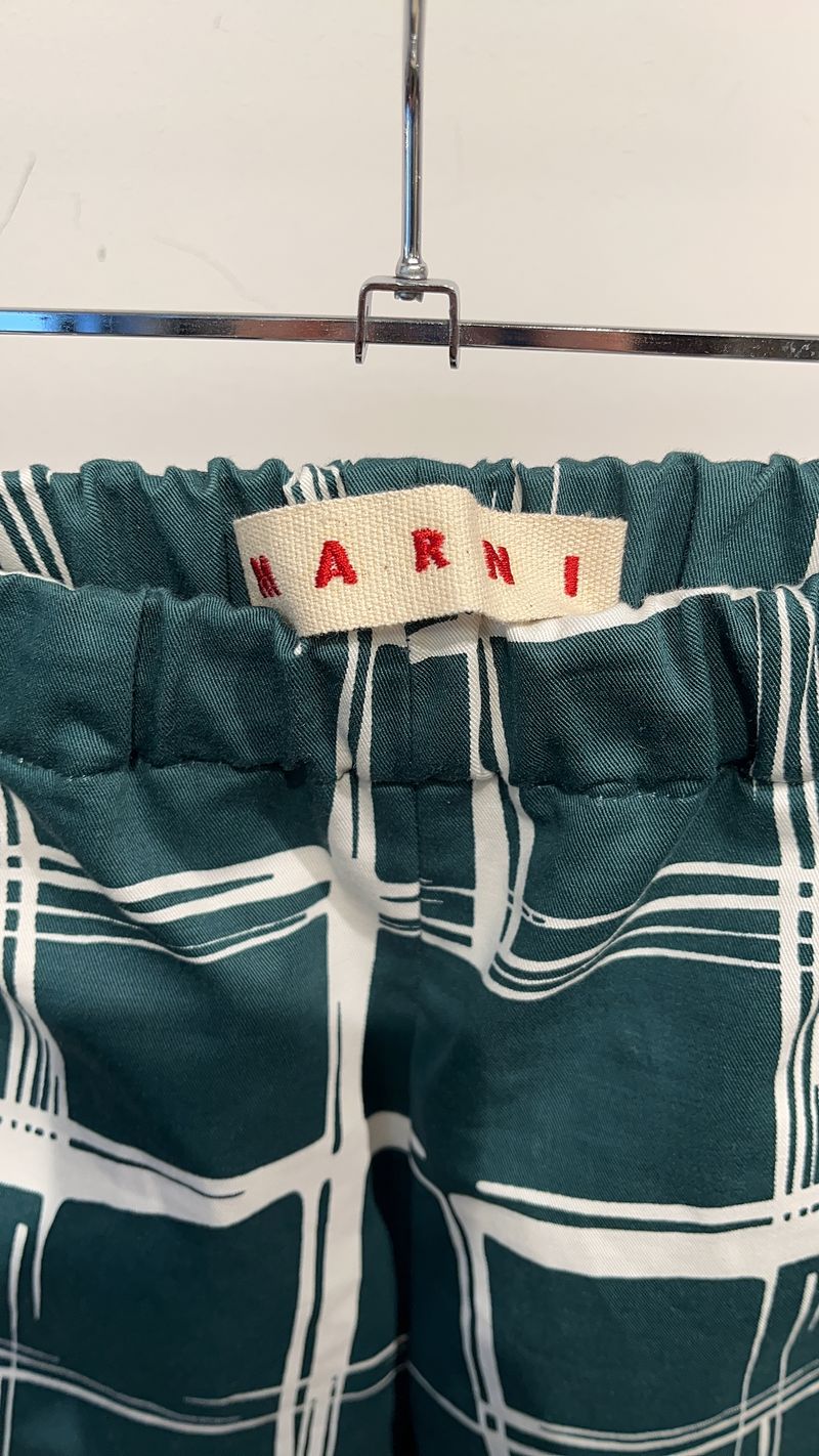 Green Casual Pant
