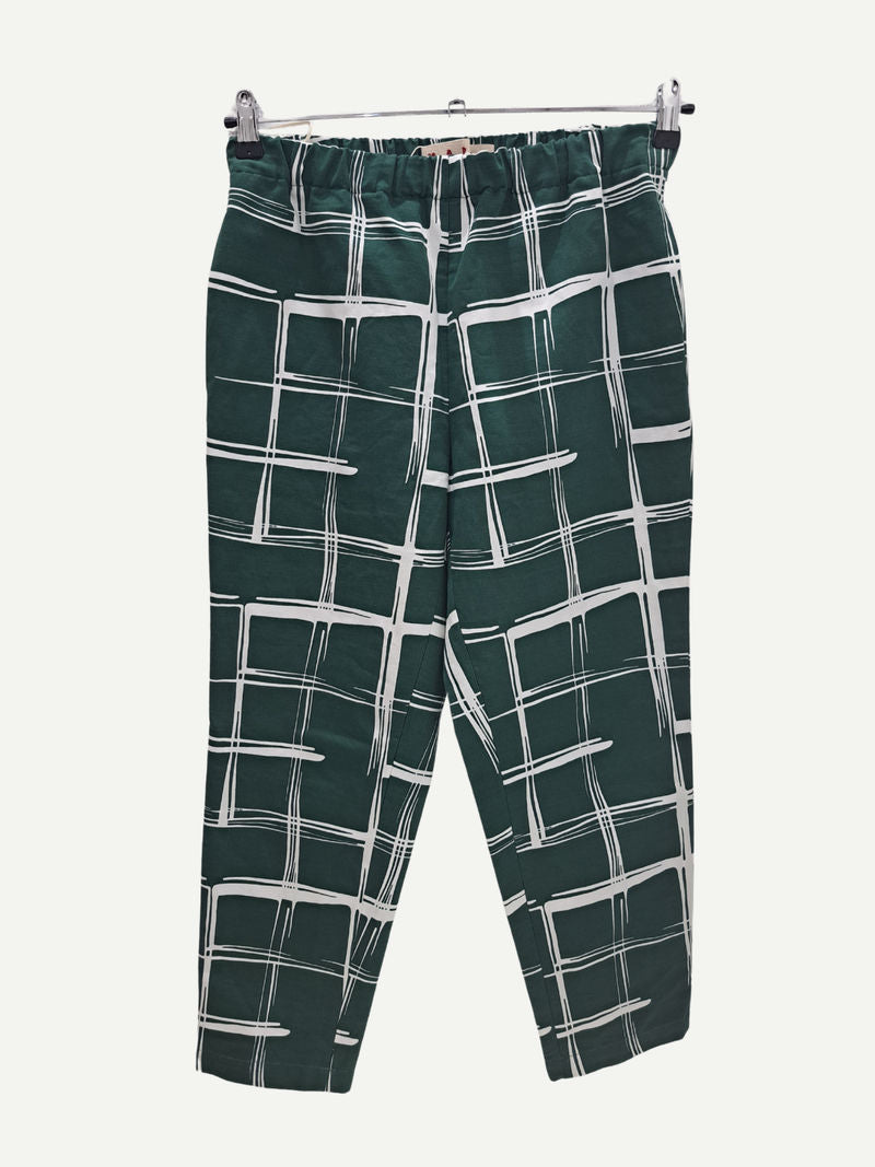 Green Casual Pant