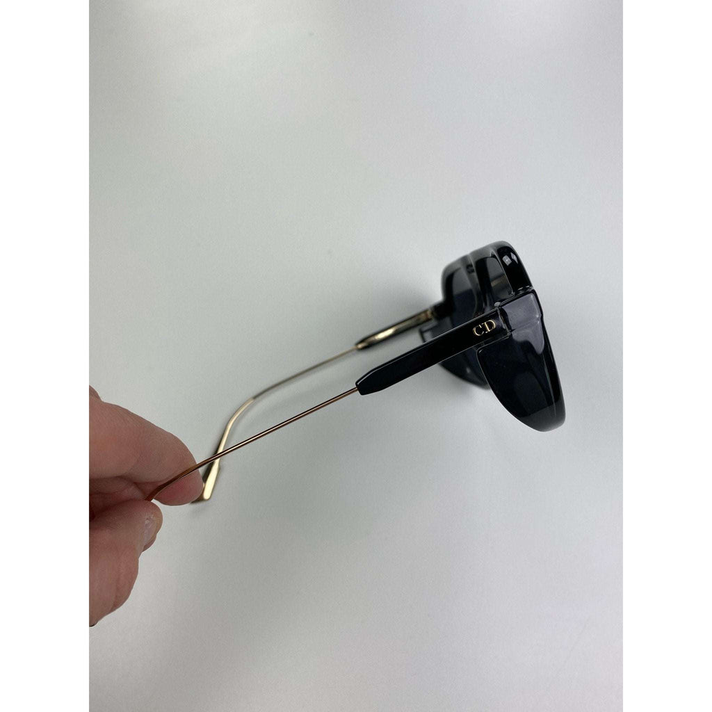 Black Aviator Sunglasses by Dior