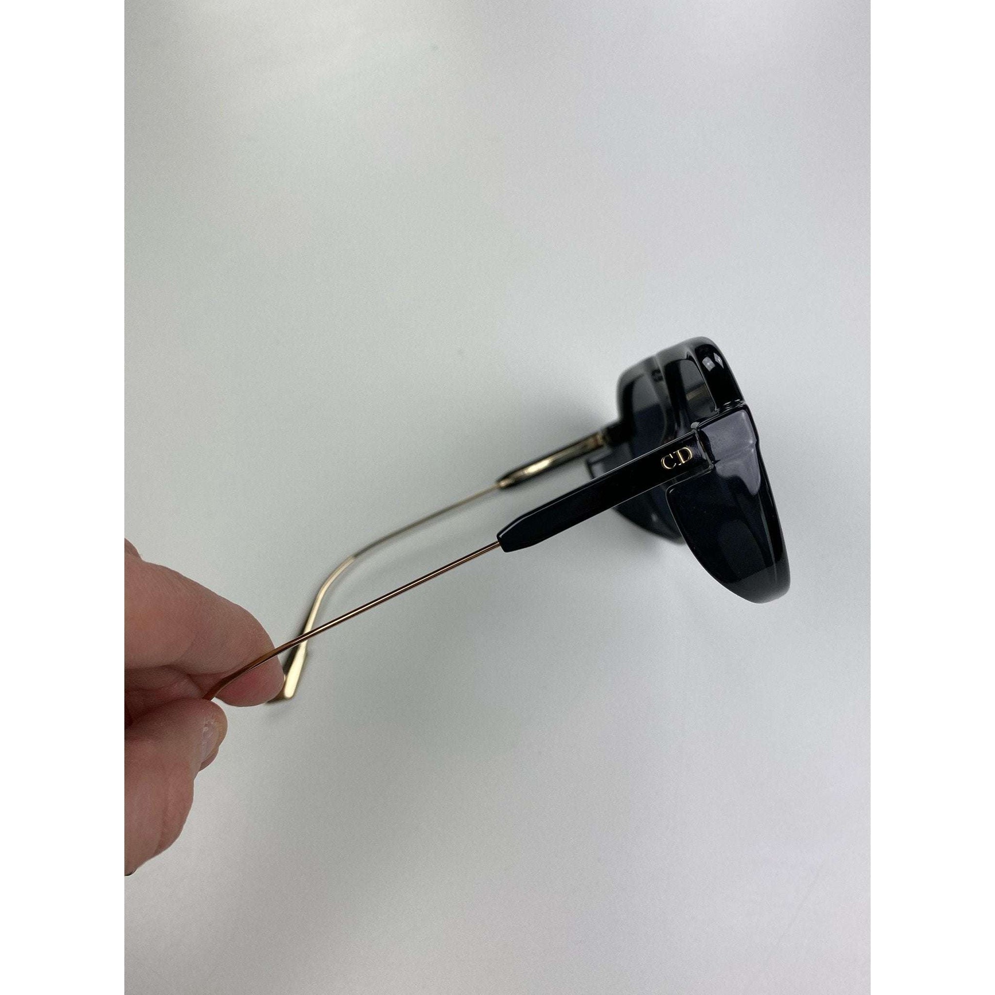 Black Aviator Sunglasses by Dior