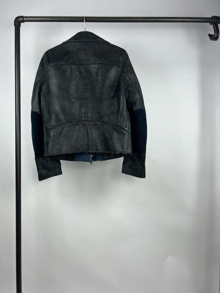 Black Leather Jacket by Acne Studios