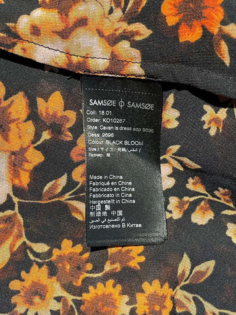 Multicolored Midi Dress