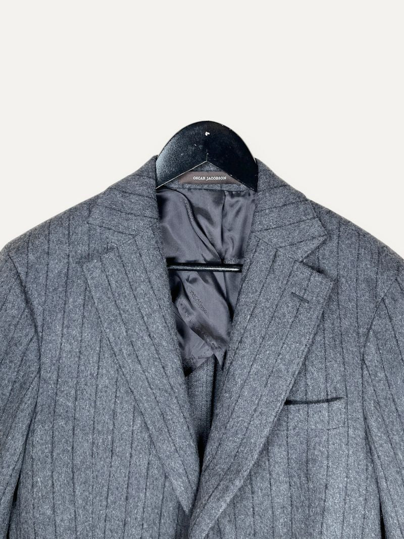 Egel Dark Grey Single Breasted Blazer