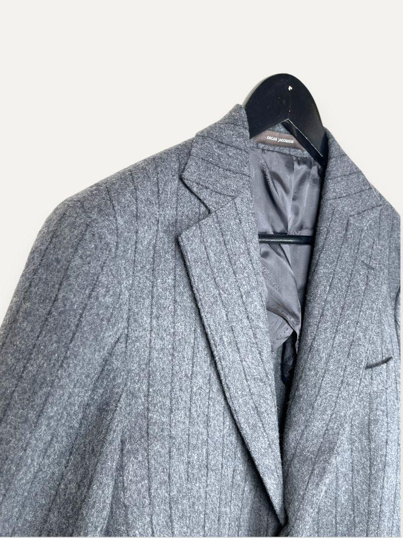 Egel Dark Grey Single Breasted Blazer
