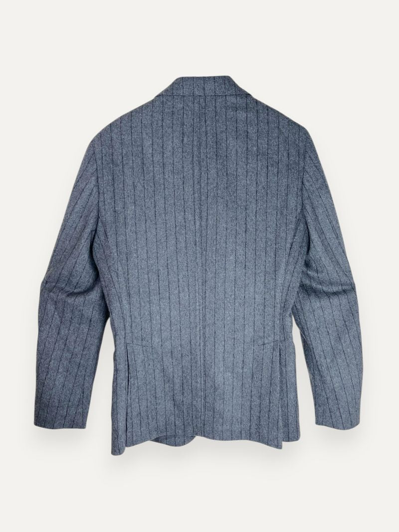 Egel Dark Grey Single Breasted Blazer