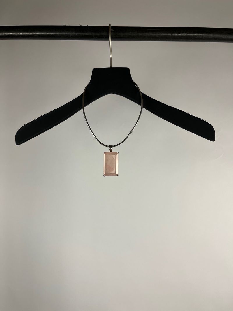 Pink Pendant Necklace