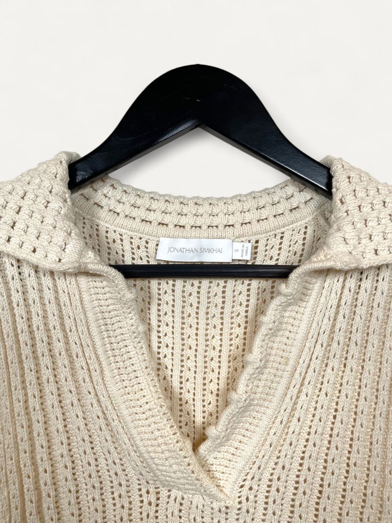 Cream Sleeveless Top