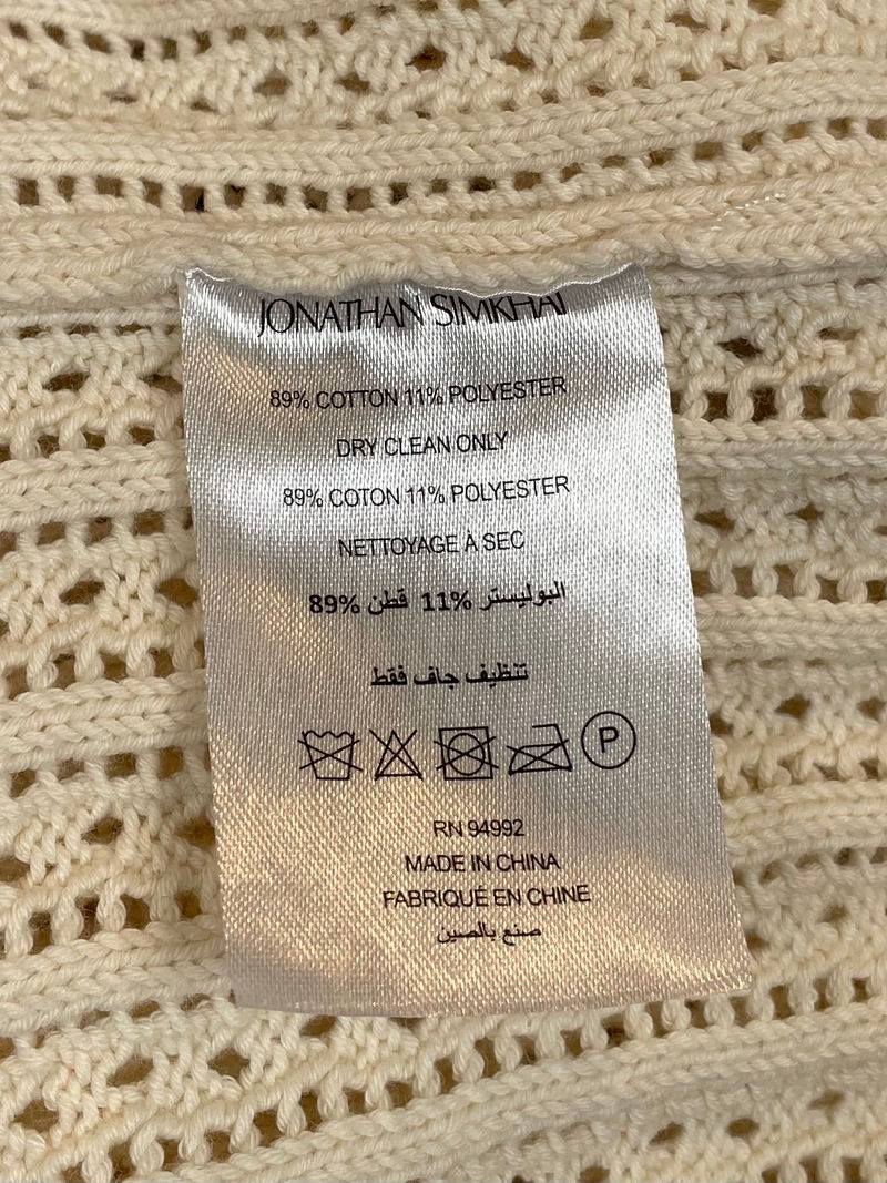 Cream Sleeveless Top