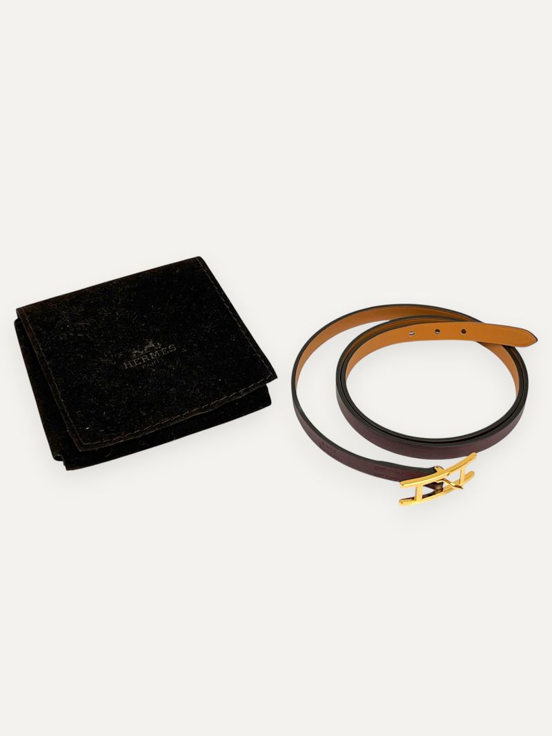 Be Hapi Double Tour Wrap Bracelet Burgundy