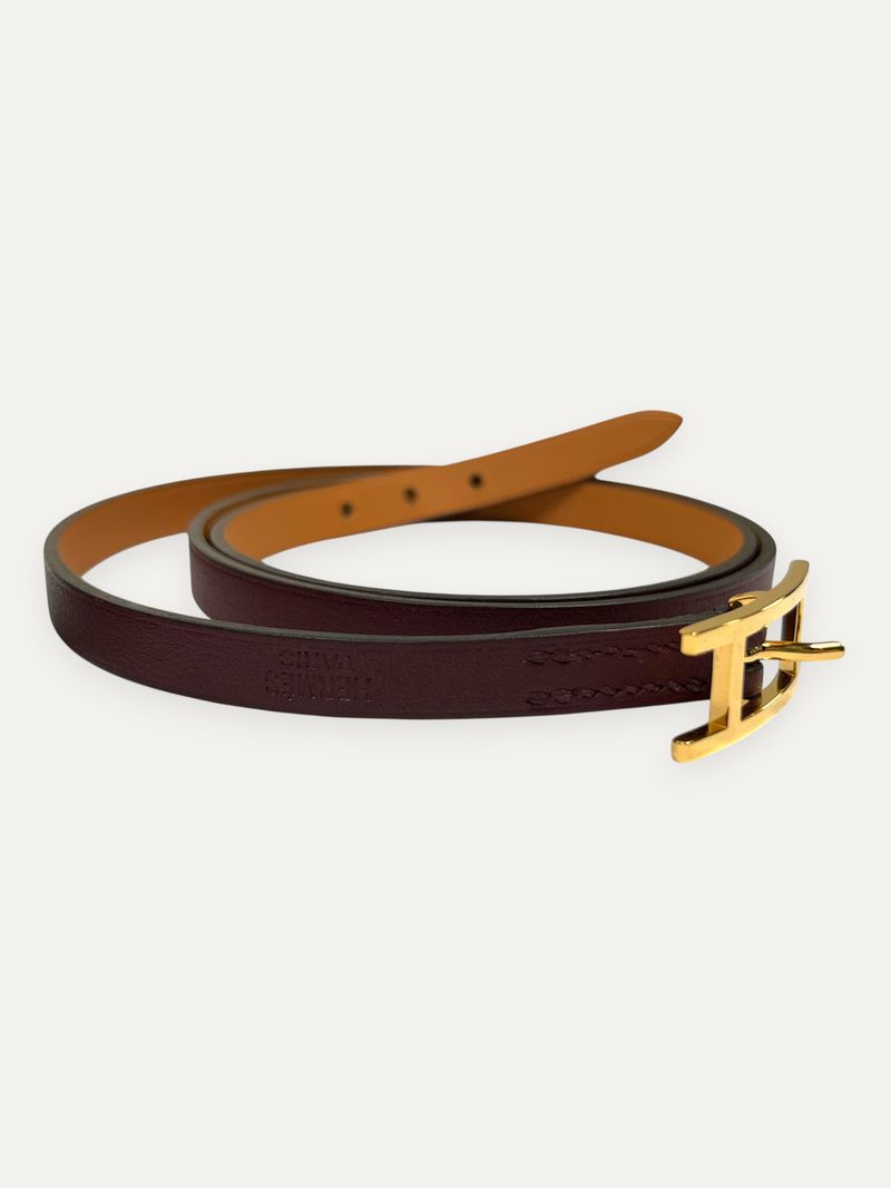 Be Hapi Double Tour Wrap Bracelet Burgundy