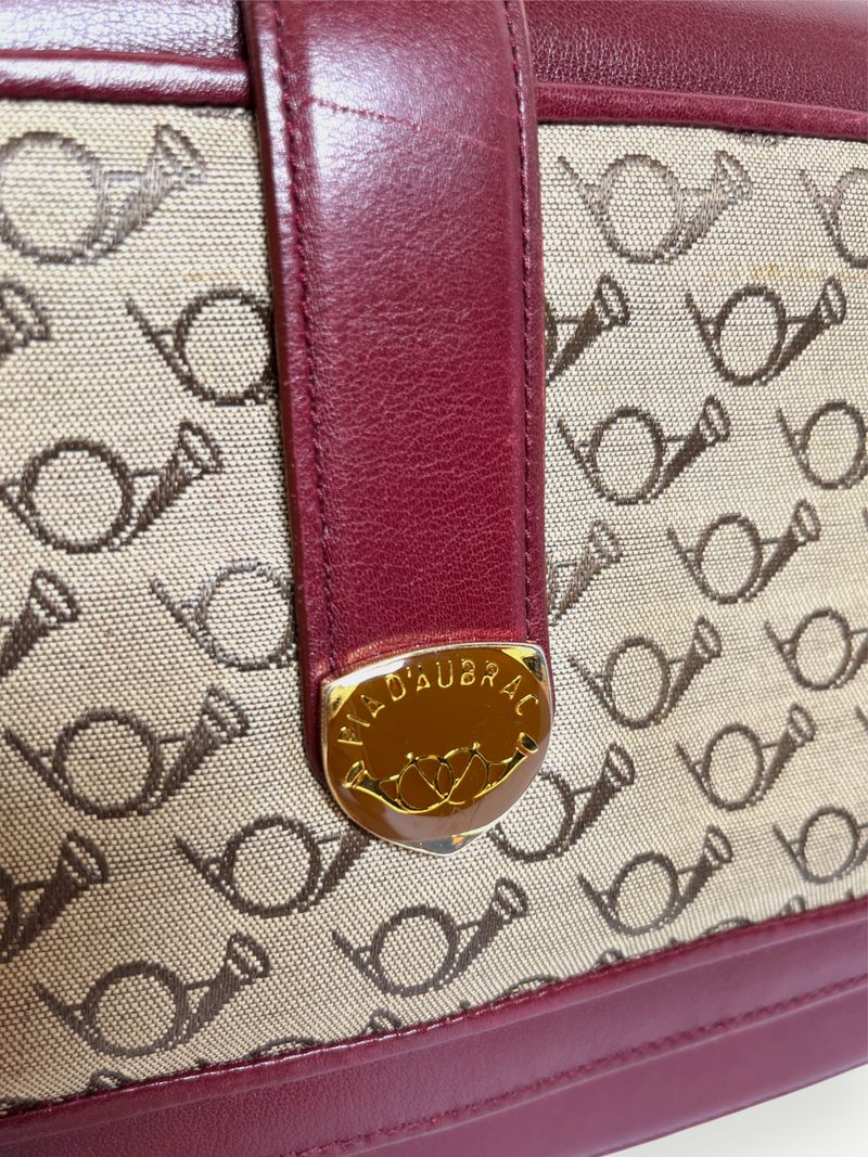 Burgundy Cross Body Handbag