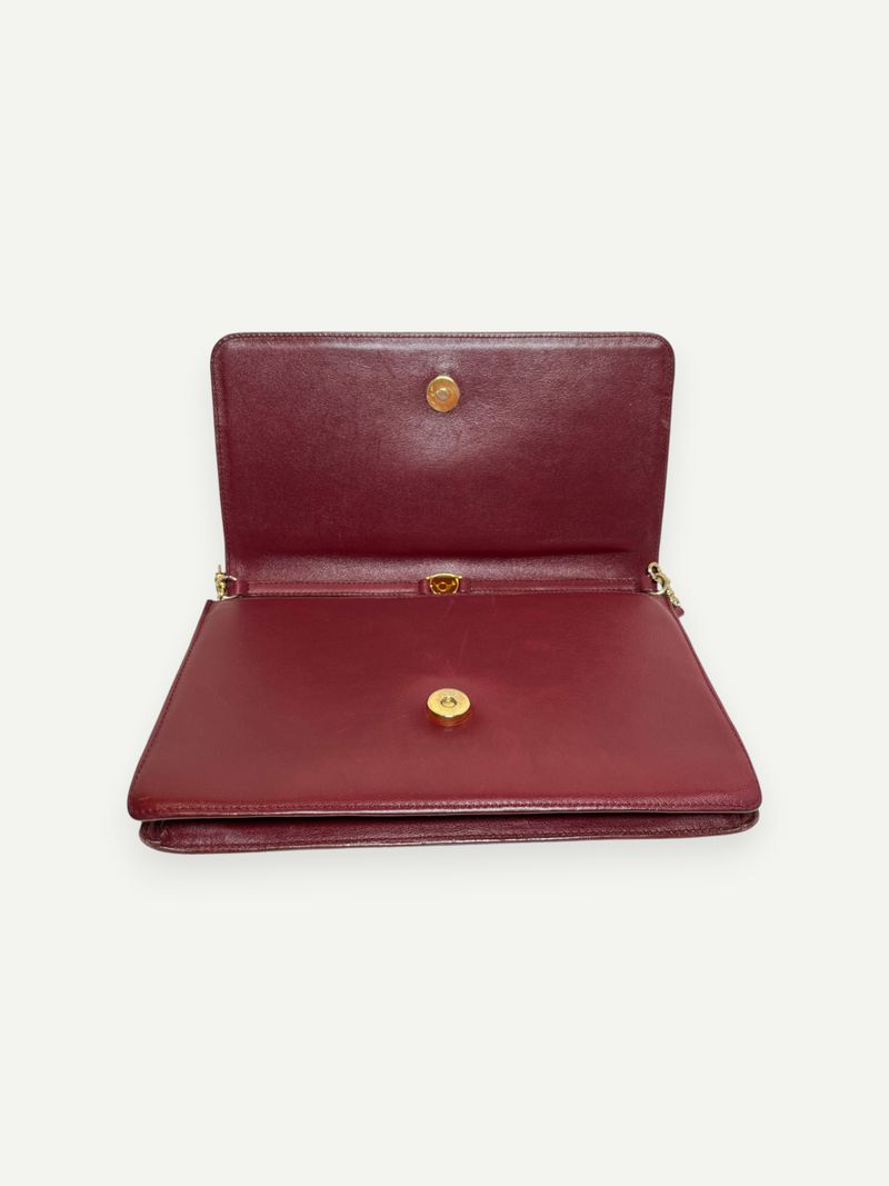 Burgundy Cross Body Handbag