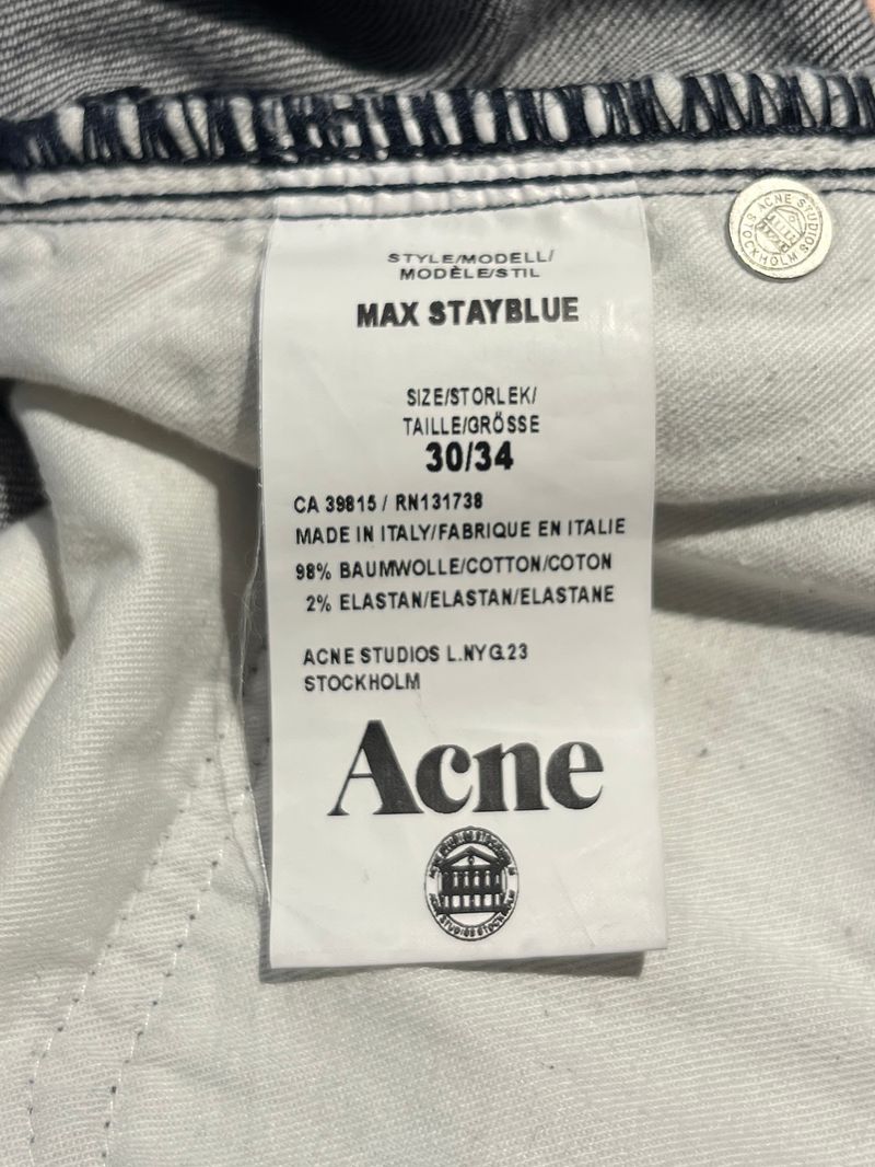 Stay Blue Jeans by Acne Studios