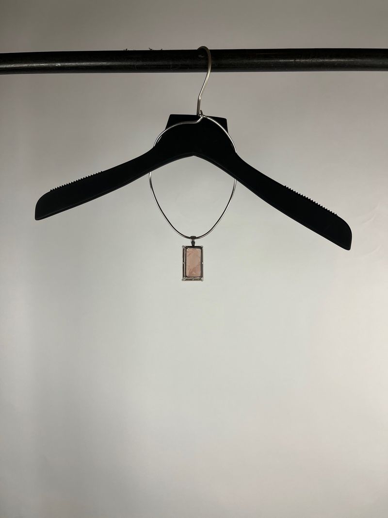 Pink Pendant Necklace