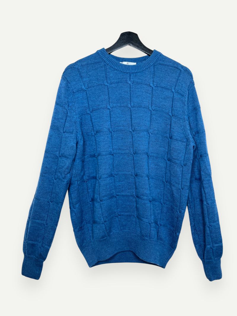 Blue Wool Knit