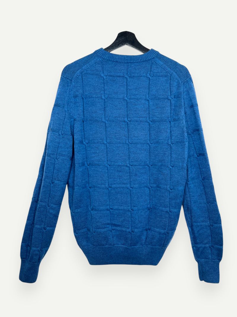 Blue Wool Knit