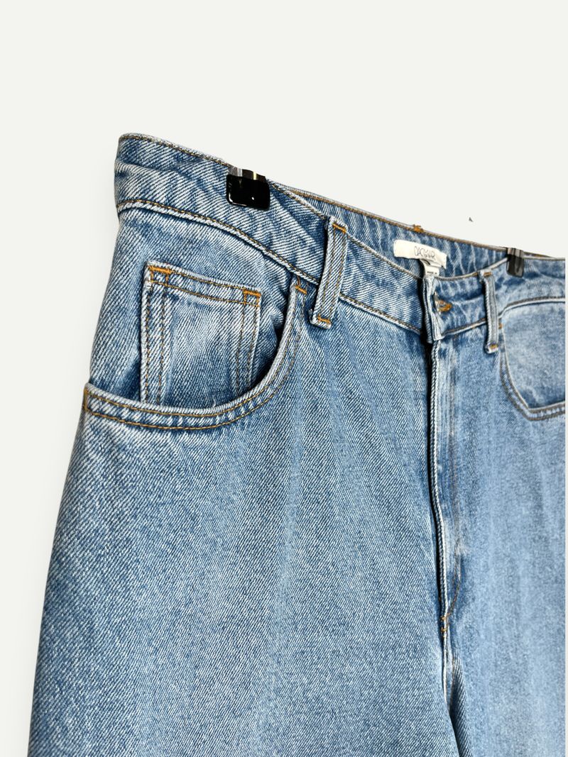 Blue Wide Leg Jeans