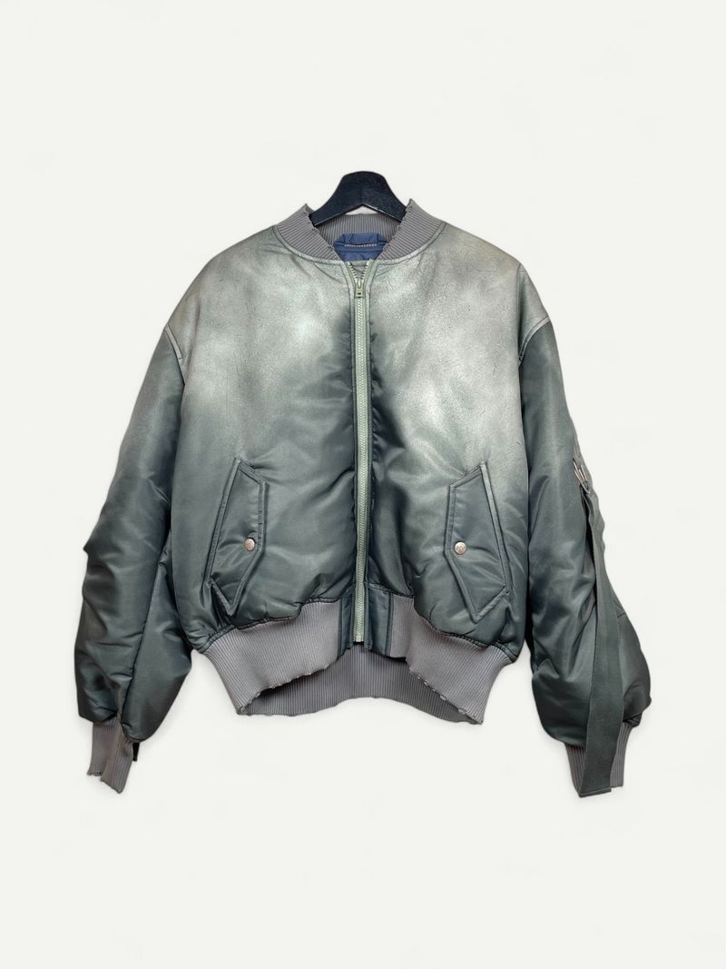 Green Bomber Jacket