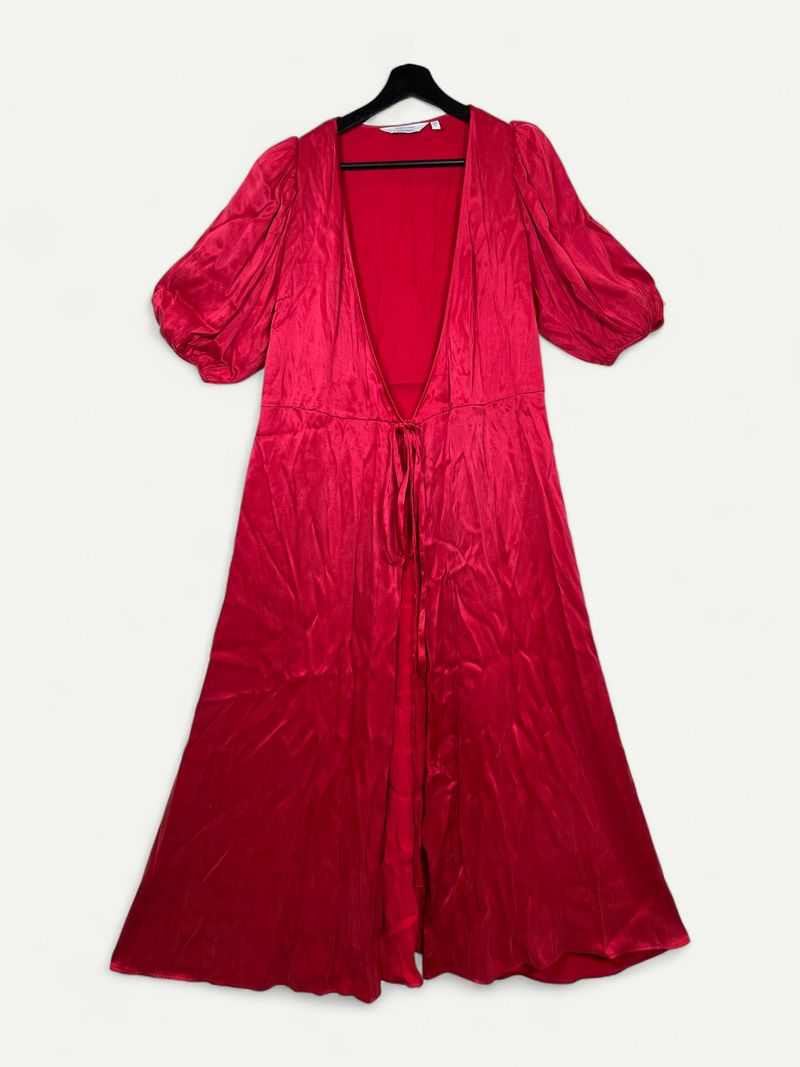 Red Wrap Dress