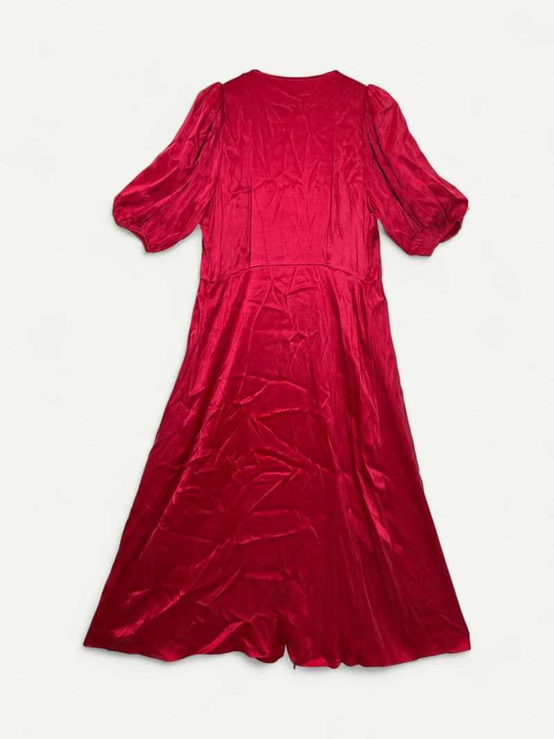 Red Wrap Dress