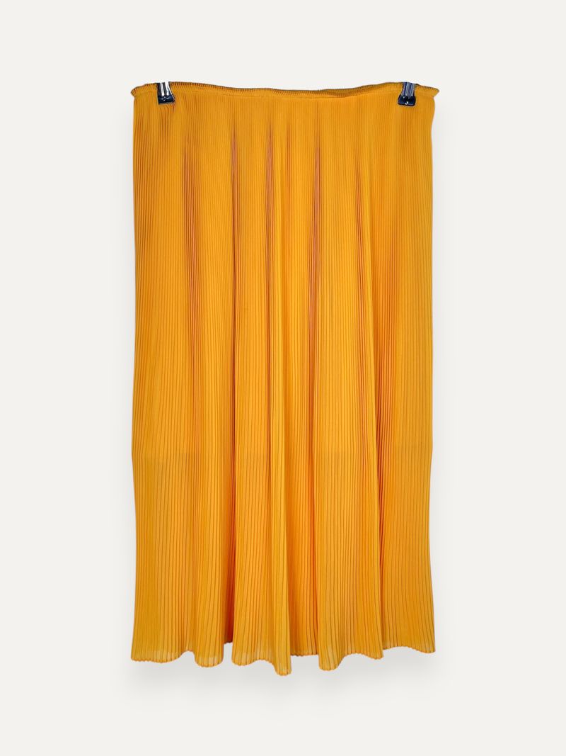 Lei Long Yellow Maxi Skirt