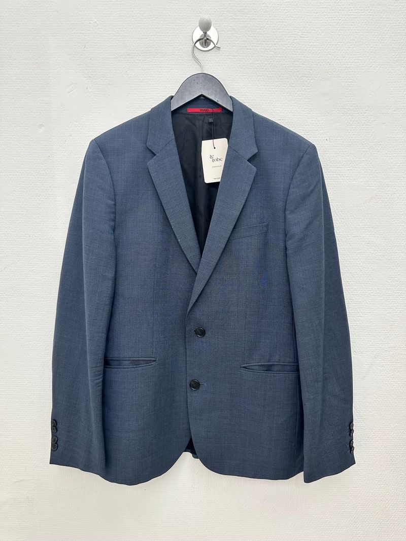 Dark Grey Single Breasted Blazer