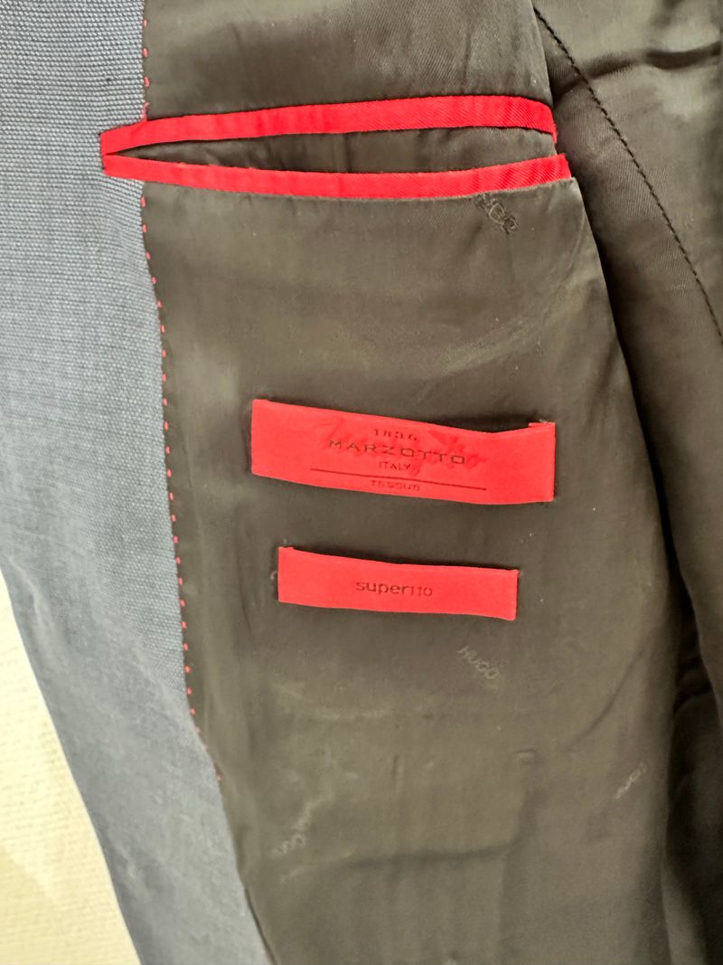 Dark Grey Single Breasted Blazer