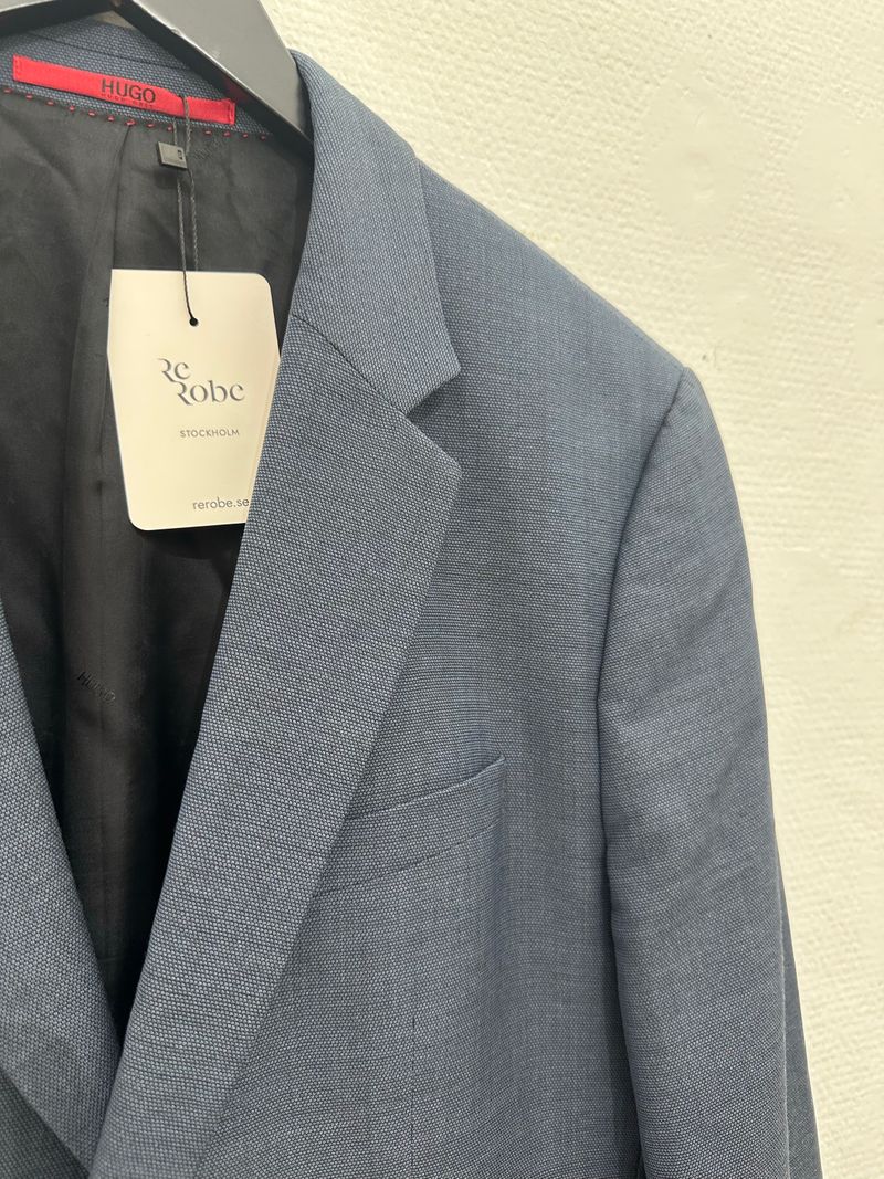 Dark Grey Single Breasted Blazer